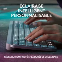 Clavier sans fil rétroéclairé à touches programmables MX Keys S de Logitech