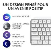 Clavier sans fil rétroéclairé à touches programmables MX Keys S de Logitech