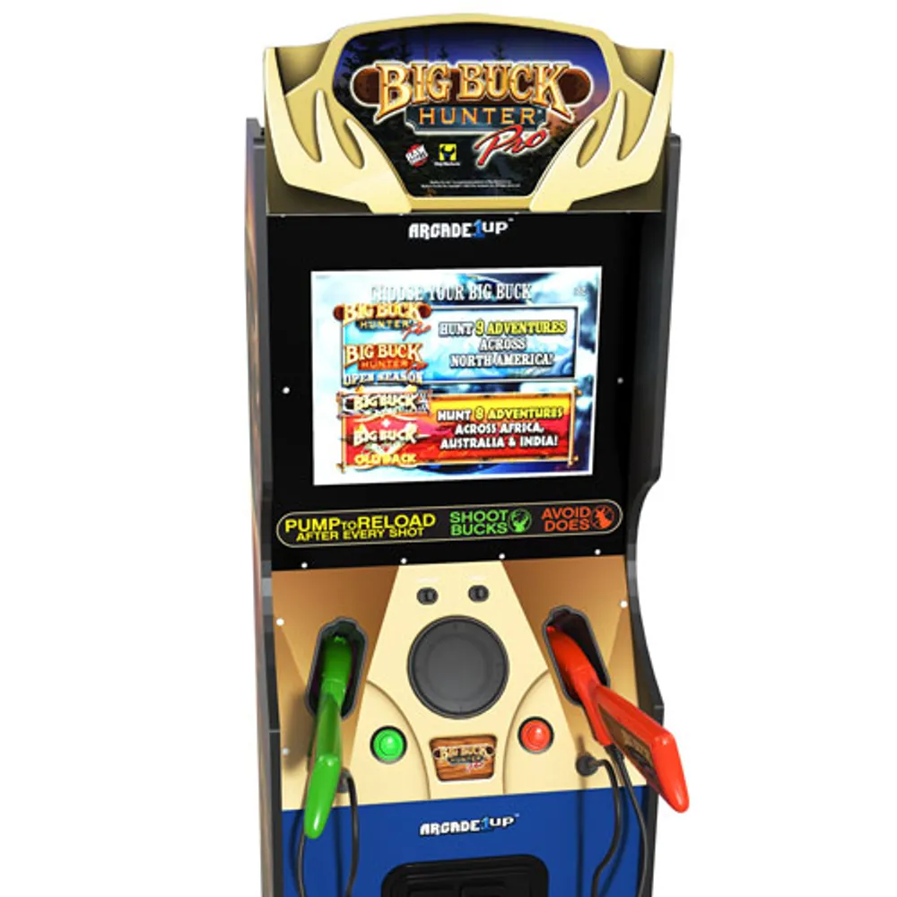 Arcade1Up Big Buck Hunter Deluxe Arcade Machine