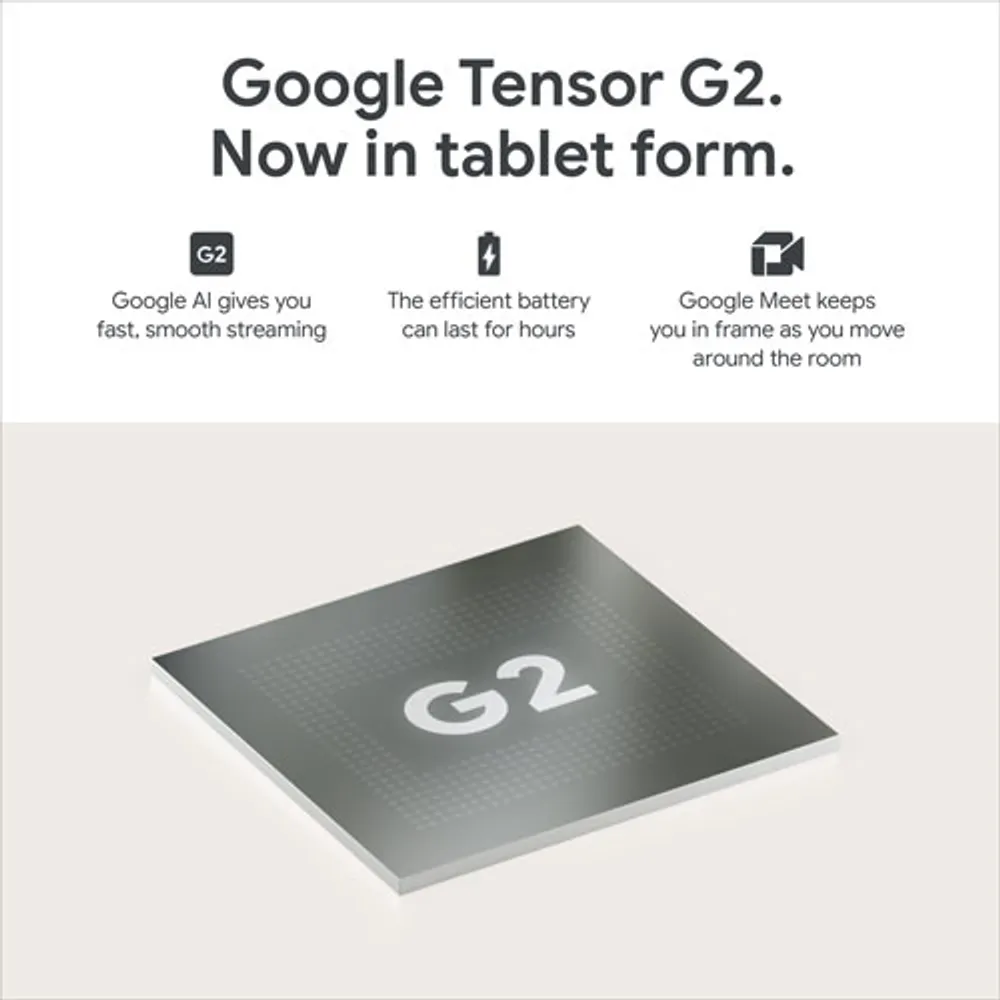 Google Pixel 11" 128GB Tablet with Charging Speaker Dock