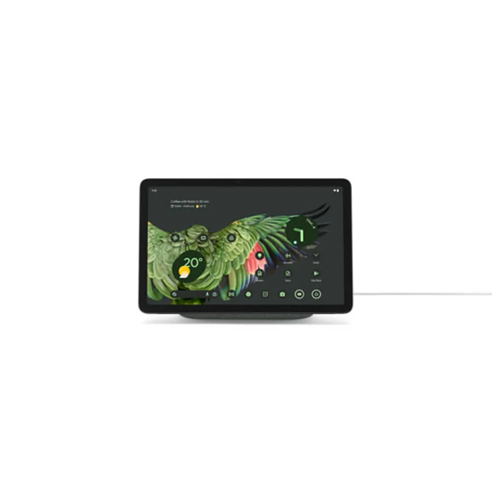 Tablette 11 po 128 Go Pixel de Google avec station de chargement/haut-parleur - Vert lichen