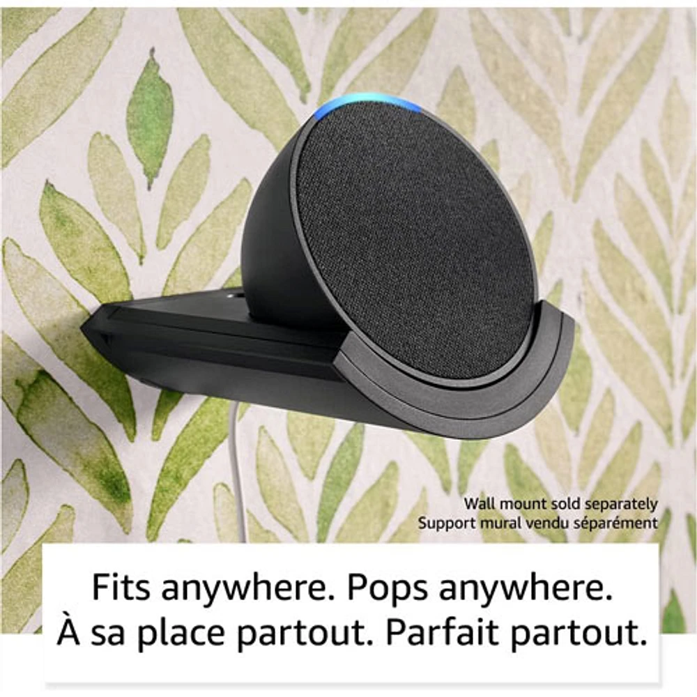 Haut-parleur intelligent Echo Pop d'Amazon avec Alexa