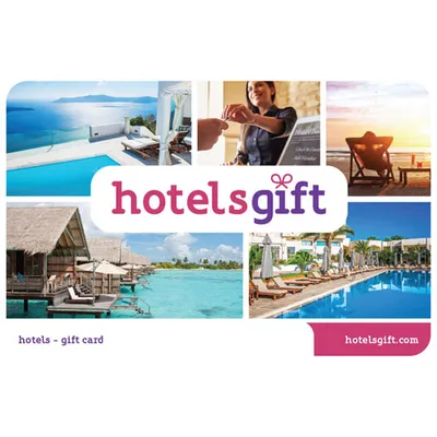HotelsGift $400 Gift Card - Digital Download