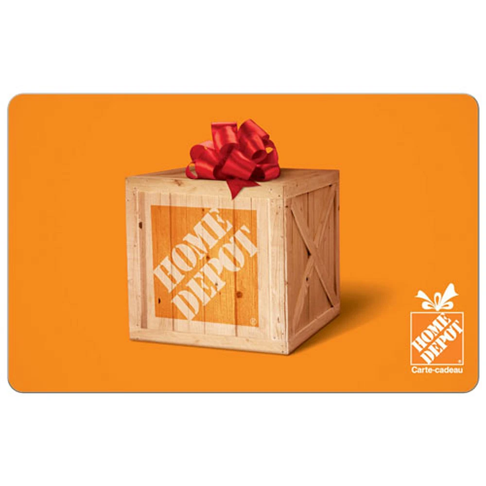Carte-cadeau Home Depot - 100 $ - Téléchargement numérique