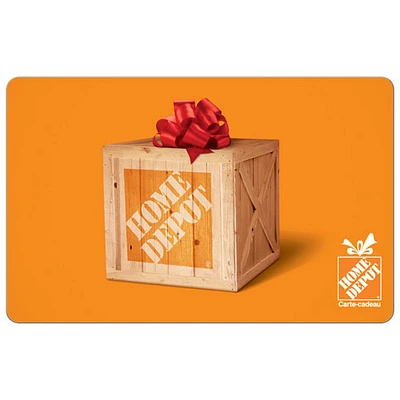 Carte-cadeau Home Depot - 100 $ - Téléchargement numérique
