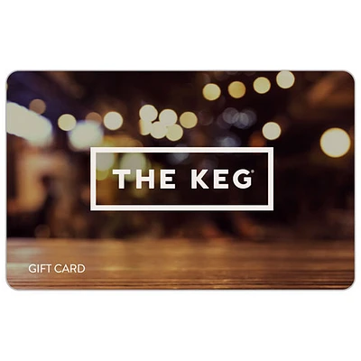 Carte-cadeau Le Keg - 150 $ - Téléchargement numérique