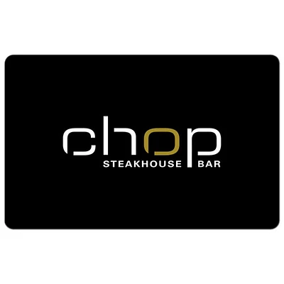 Chop Gift Card - $100 - Digital Download