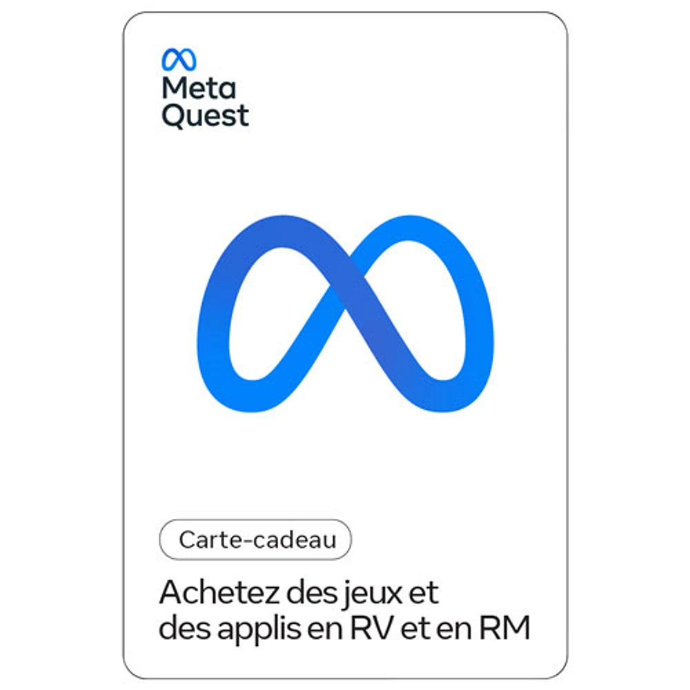 Meta Quest Gift Card - $50 - Digital Download