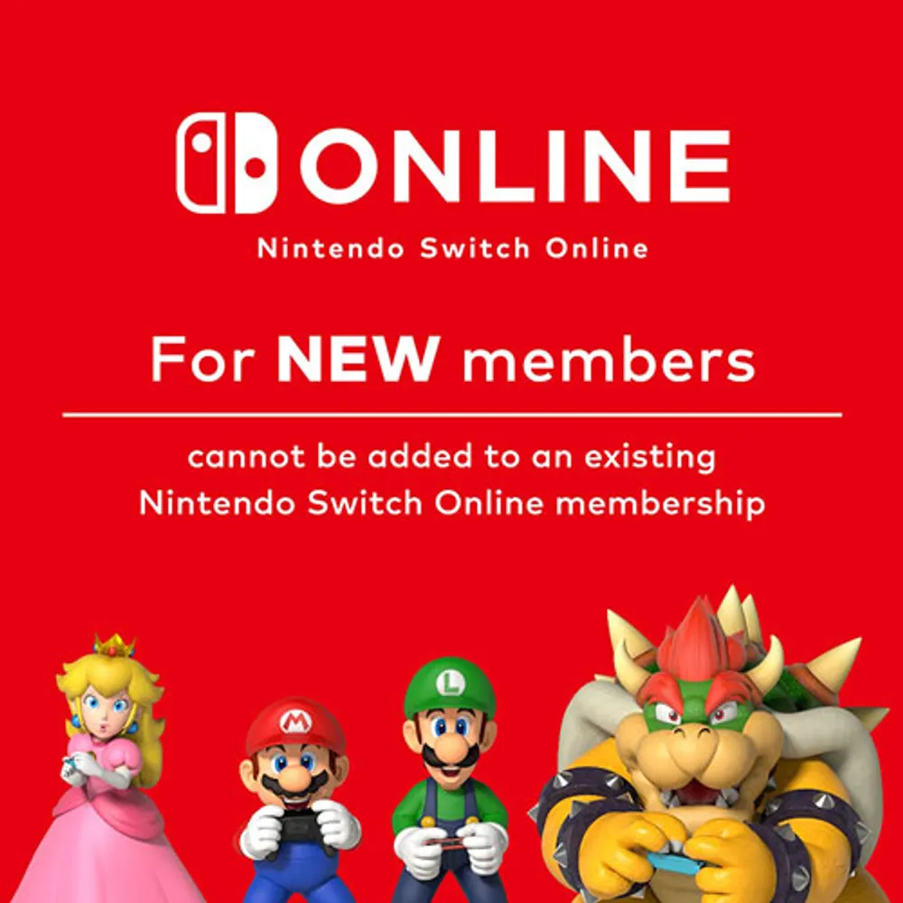 Nintendo Switch Online + Expansion Family Pack Membership - Digital Download