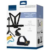 Insignia GoPro Essential Accessory Kit (NS-GPK23-C)