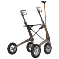 byAcre Cane Holder for Rollator - Grey