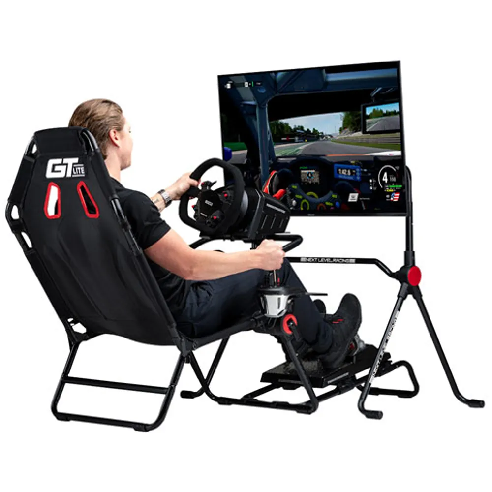 Next Level Racing Lite Free-Standing Monitor Stand - Black