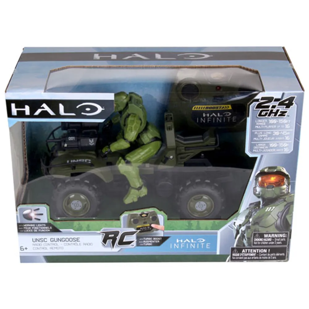 NKOK R/C UNSC Gungoose Master Chief RC ATV (762) - Black/Green