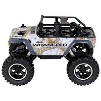 NKOK Jeep Wrangler Unlimited Realtree RC Rock Crawler 1/14 Scale (81492) - White/Brown