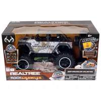 NKOK Jeep Wrangler Unlimited Realtree RC Rock Crawler 1/14 Scale (81492) - White/Brown