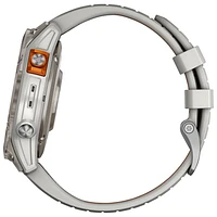 Garmin fēnix 7 Pro Sapphire Solar 47mm Bluetooth Multisport Smartwatch - Fog Grey/Ember Orange