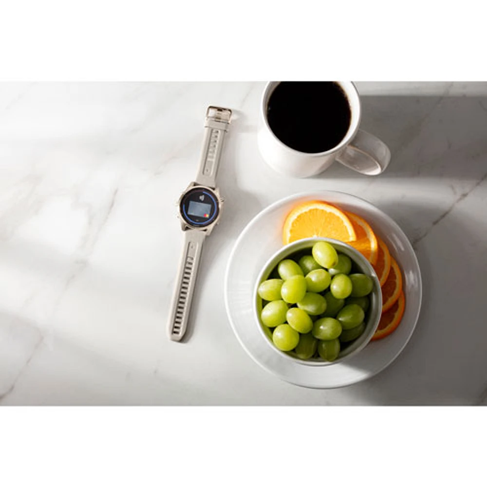 Garmin fēnix 7 Pro Sapphire Solar 47mm Bluetooth Multisport Smartwatch - Fog Grey/Ember Orange