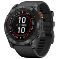 Garmin fēnix 7X Pro Solar 51mm Bluetooth Multisport Smartwatch - Slate Grey/Black