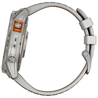 Garmin fēnix 7X Pro Sapphire Solar 51mm Bluetooth Multisport Smartwatch - Fog Grey/Ember Orange