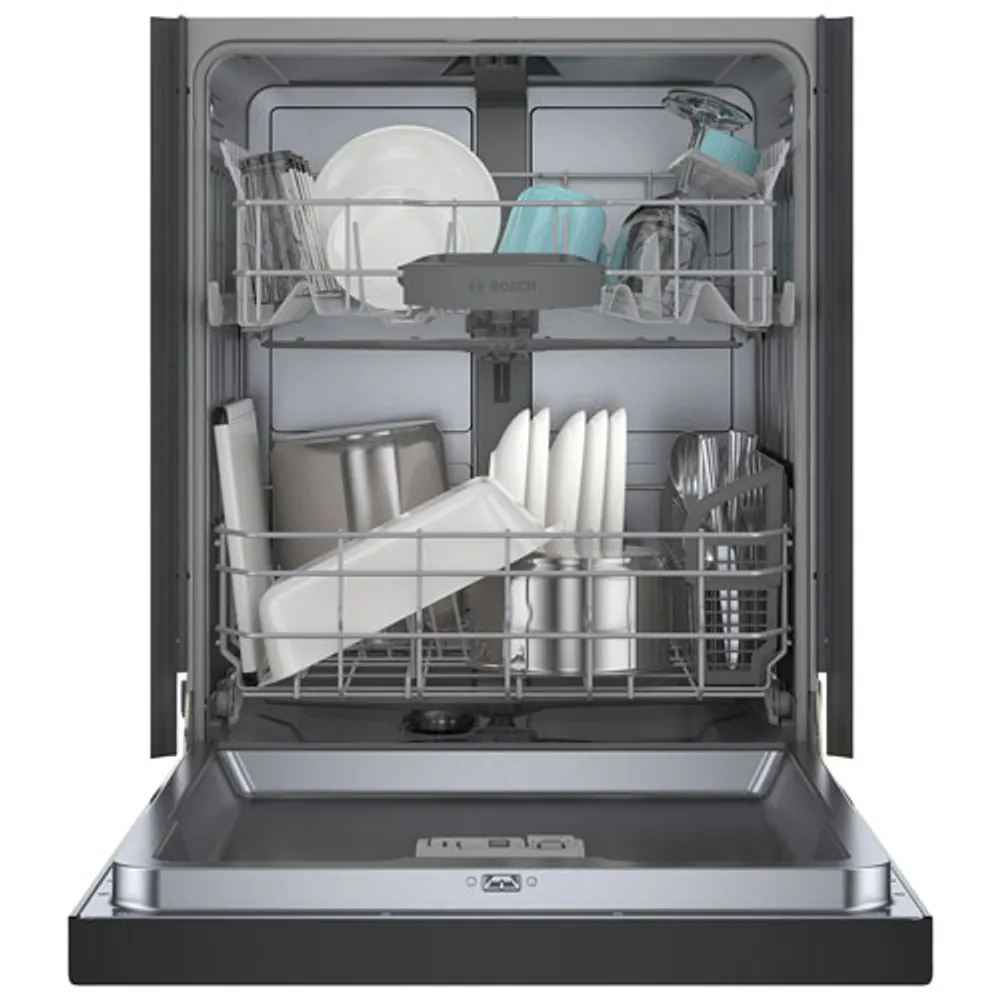 Bosch 24" 50dB Built-In Dishwasher (SHE3AEM6N) - Black