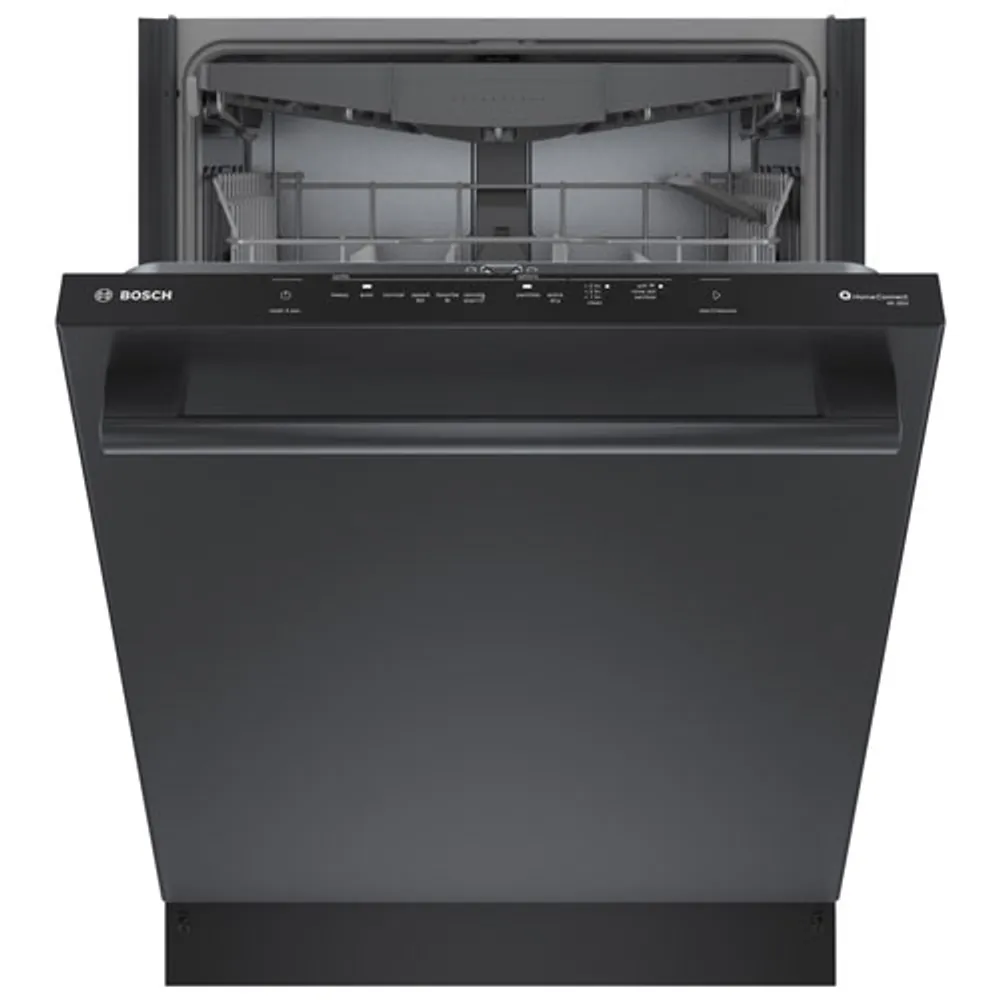 Bosch 24" 46dB Built-In Dishwasher with Third Rack (SHX5AEM4N) - Black Stainless