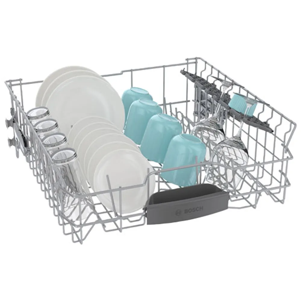 Bosch 24" 46dB Built-In Dishwasher with Third Rack (SHE5AE75N) - Stainless Steel