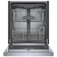 Bosch 24" 46dB Built-In Dishwasher with Third Rack (SHE5AE75N) - Stainless Steel