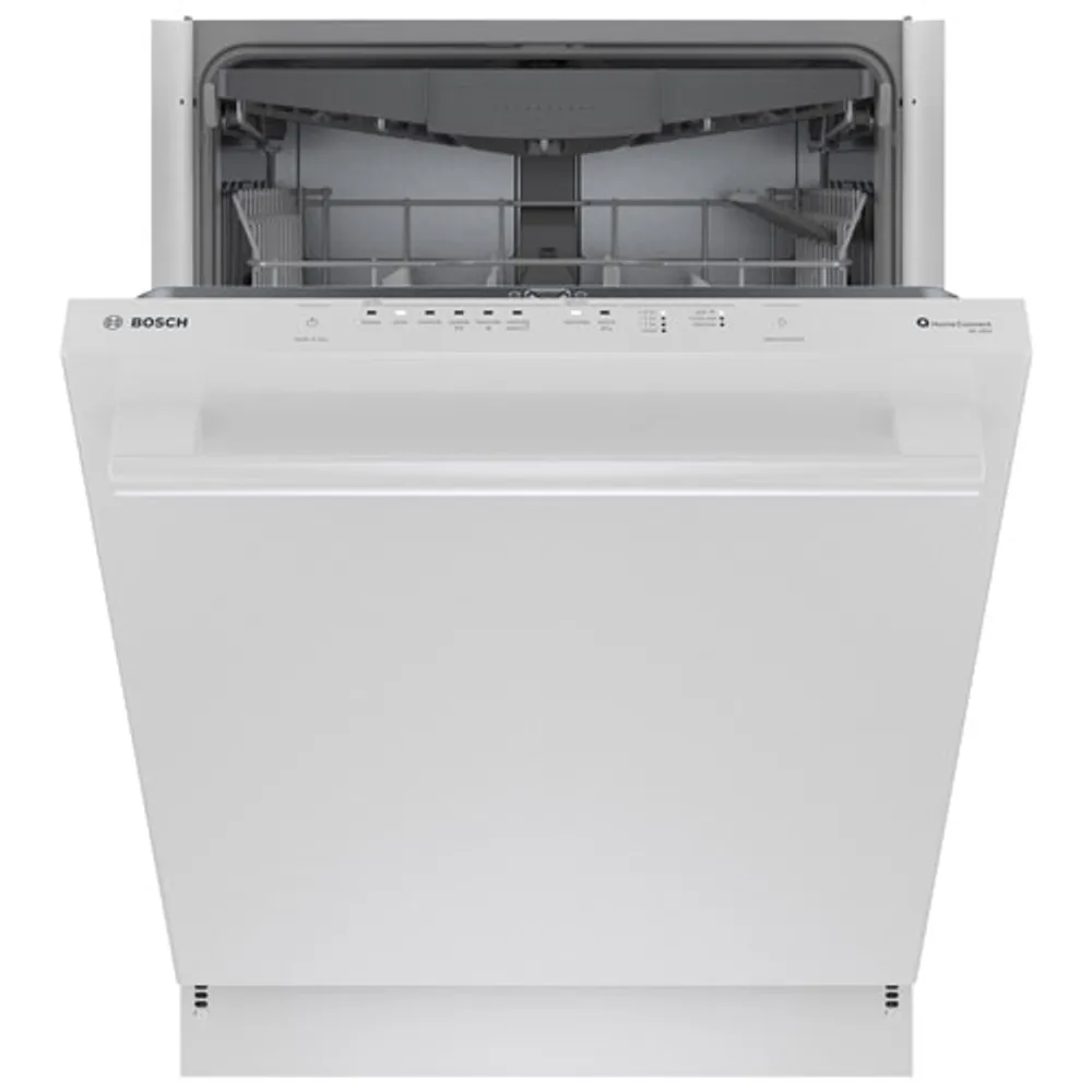 Bosch 24" 46dB Built-In Dishwasher with Third Rack (SHX5AEM2N) - White