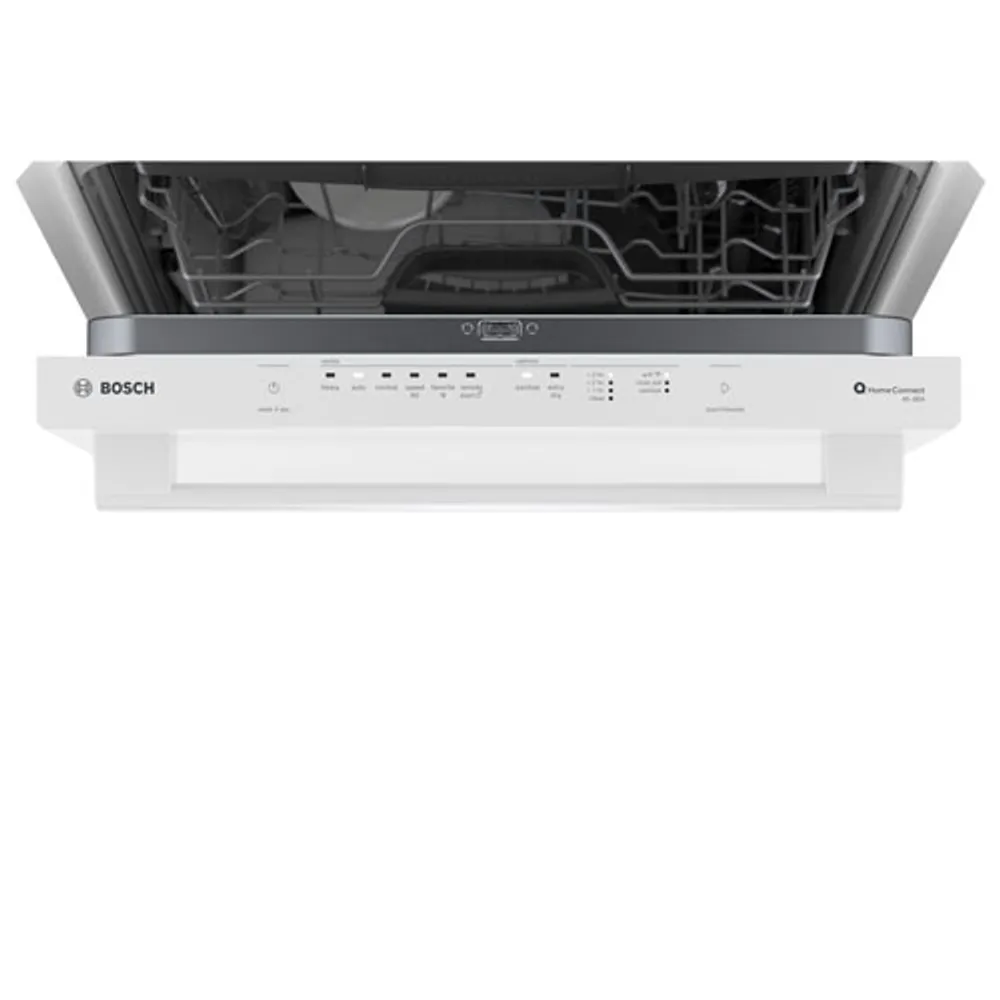 Bosch 24" 46dB Built-In Dishwasher with Third Rack (SHX5AEM2N) - White