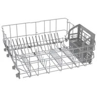 Bosch 24" 46dB Built-In Dishwasher with Third Rack (SHX5AEM6N) - Black