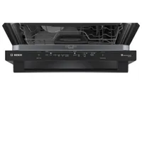 Bosch 24" 46dB Built-In Dishwasher with Third Rack (SHX5AEM6N) - Black