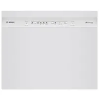 Bosch 24" 48dB Built-In Dishwasher (SHE4AEM2N) - White