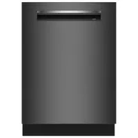 Bosch 24" 42dB Built-In Dishwasher with Third Rack (SHP78CM4N) - Black Stainless