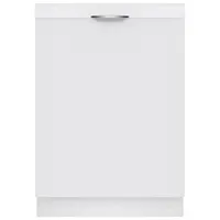 Bosch 24" 46dB Built-In Dishwasher with Third Rack (SHS53CM2N) - White