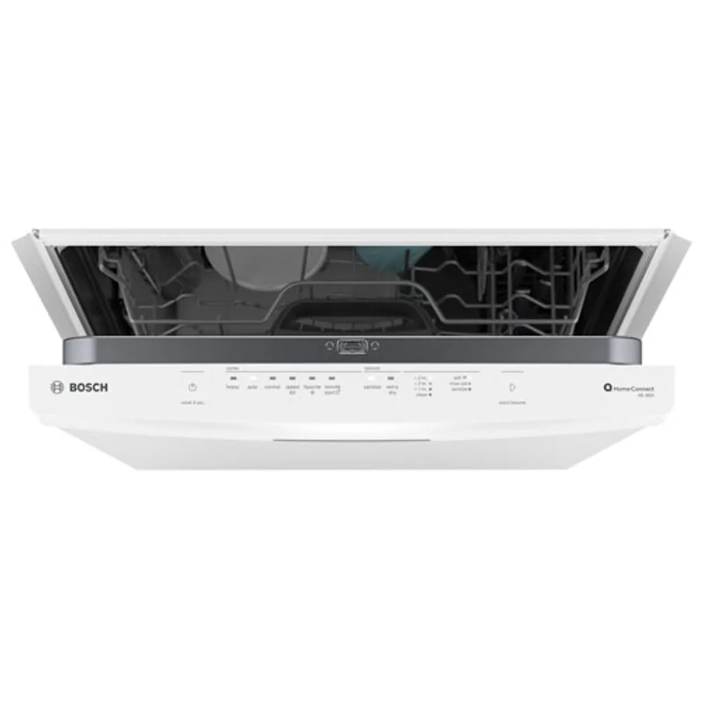 Bosch 24" 46dB Built-In Dishwasher with Third Rack (SHS53CM2N) - White