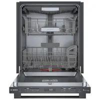 Bosch 24" 42dB Built-In Dishwasher with Third Rack (SHX78CM4N) - Black Stainless