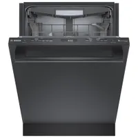 Bosch 24" 42dB Built-In Dishwasher with Third Rack (SHX78CM4N) - Black Stainless