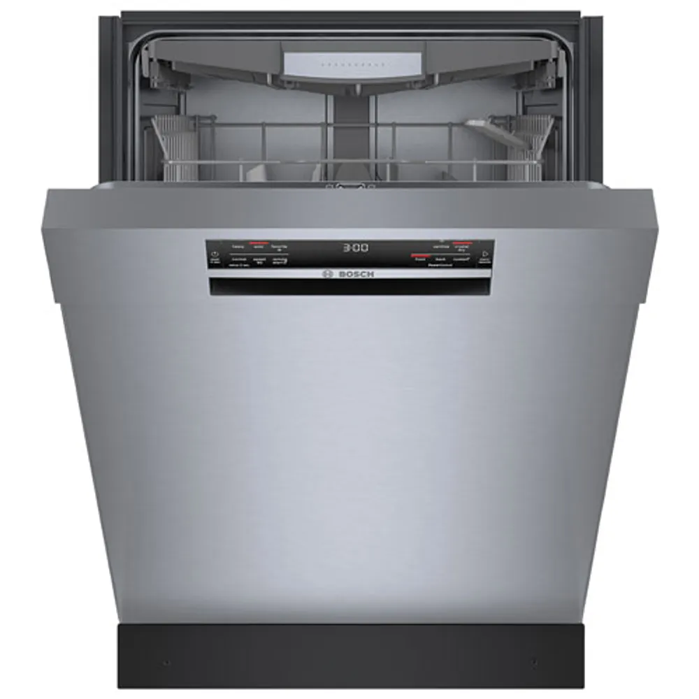 Bosch 24" 42dB Built-In Dishwasher with Third Rack (SHE78CM5N) - Stainless Steel