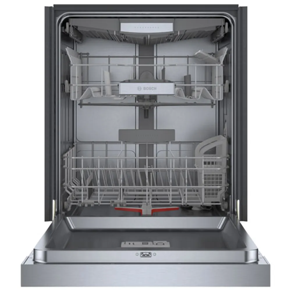 Bosch 24" 42dB Built-In Dishwasher with Third Rack (SHE78CM5N) - Stainless Steel