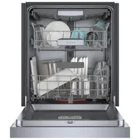 Bosch 24" 42dB Built-In Dishwasher with Third Rack (SHE78CM5N) - Stainless Steel