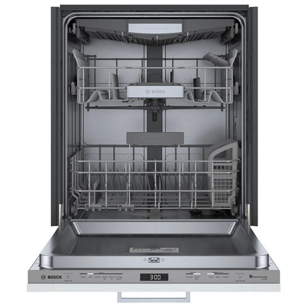 Bosch 24" 42dB Built-In Dishwasher with Third Rack (SHV78CM3N) - Stainless Steel