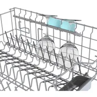 Bosch 500 Series 24" 44dB Built-In Dishwasher with Third Rack (SHX65CM5N) - Stainless Steel