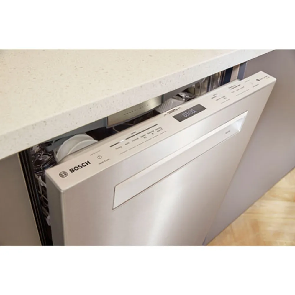 Bosch 24" 42dB Built-In Dishwasher with Third Rack (SHP78CM5N) - Stainless Steel