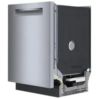 Bosch 24" 46dB Built-In Dishwasher with Third Rack (SHP55CM5N) - Stainless Steel