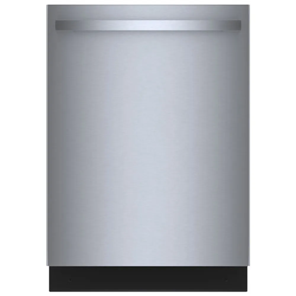 Bosch 300 Series 24" 46dB Built-In Dishwasher with Third Rack (SHX53CM5N) - Stainless Steel