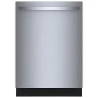 Bosch 300 Series 24" 46dB Built-In Dishwasher with Third Rack (SHX53CM5N) - Stainless Steel