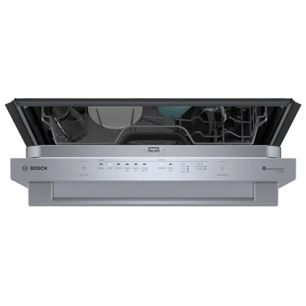 Bosch 300 Series 24" 46dB Built-In Dishwasher with Third Rack (SHX53CM5N) - Stainless Steel