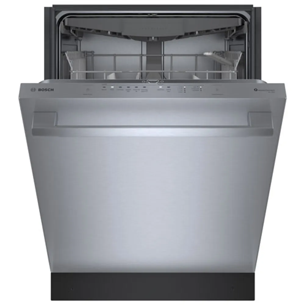 Bosch 300 Series 24" 46dB Built-In Dishwasher with Third Rack (SHX53CM5N) - Stainless Steel