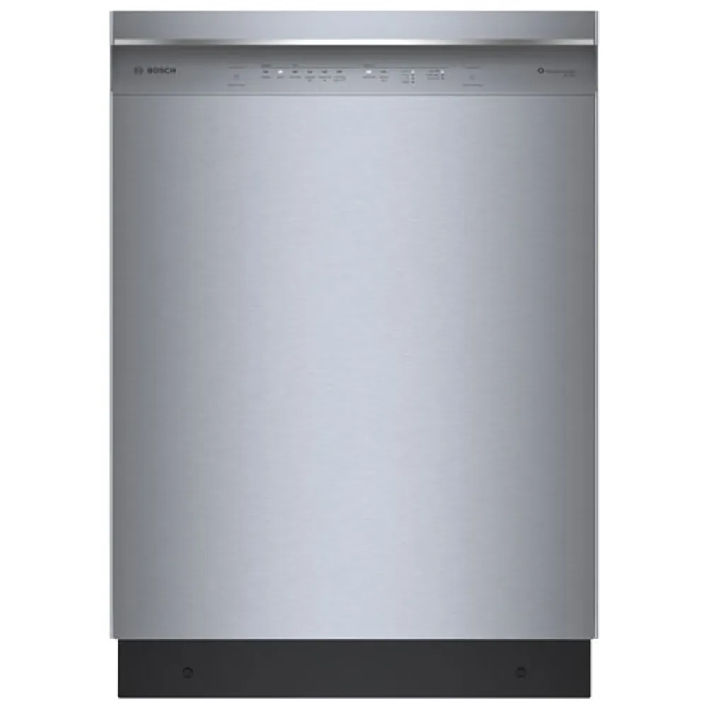 Bosch 300 Series 24" 46dB Built-In Dishwasher with Third Rack (SHE53C85N) - Stainless Steel