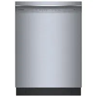 Bosch 300 Series 24" 46dB Built-In Dishwasher with Third Rack (SHE53C85N) - Stainless Steel